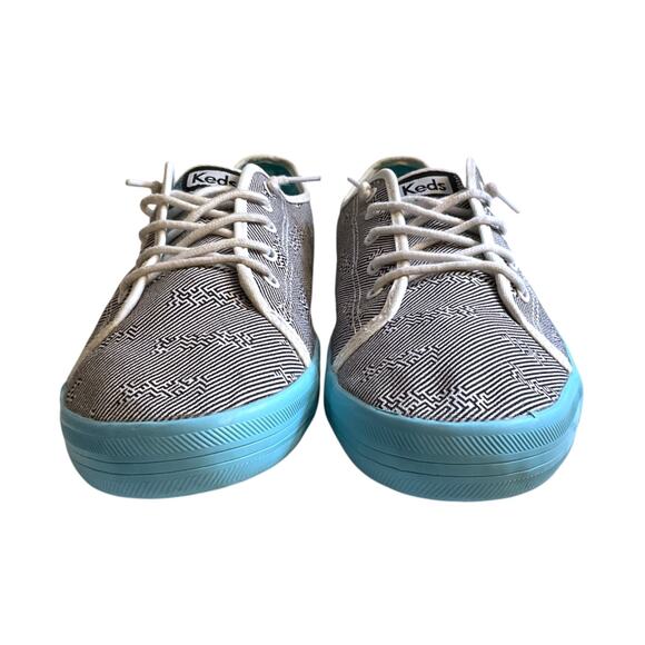 Keds Girl's Youth Sz 6 Kickstart Charm Canvas Rubber Soled Lace-Up Shoes - Picture 6 of 10